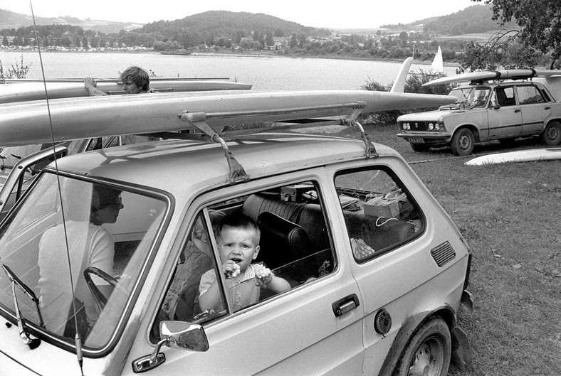 Grodek nad Dunajcem, 14 lipca 1981. Jezioro Rożnowskie