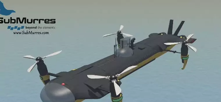 SubMurres – dron latający i łódź podwodna w jednym
