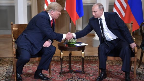 Spotkanie Trump - Putin w Helsinkach. Fot. Kremlin. ru