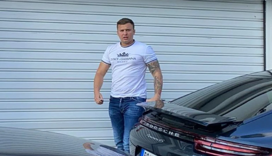 Stefan Karić po izlasku iz pritvora