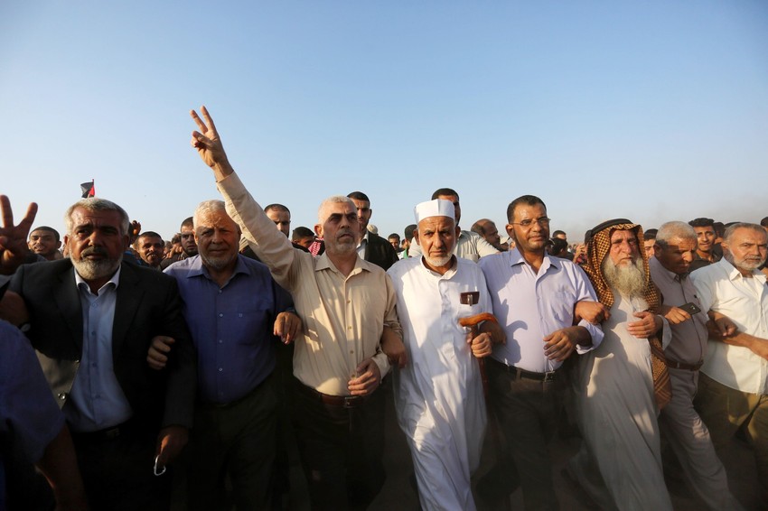 Jahja Sinvar u Kan Junisu 28. septembra 2018.