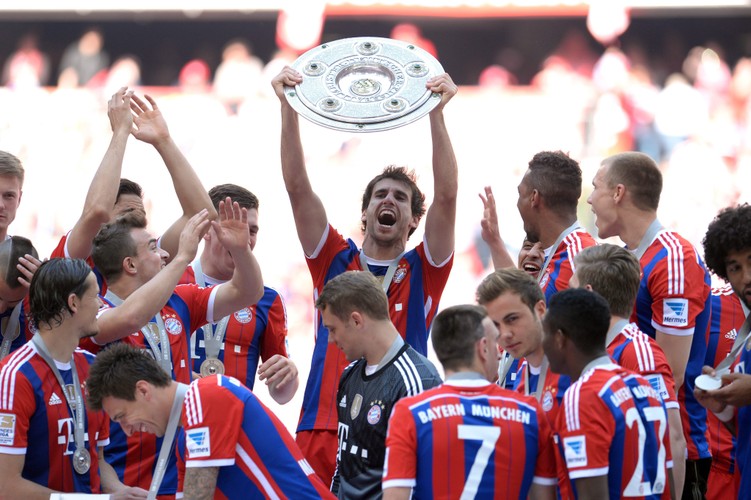 Tak piłkarze Bayernu Monachium fetowali zdobycie mistrzostwa Niemiec