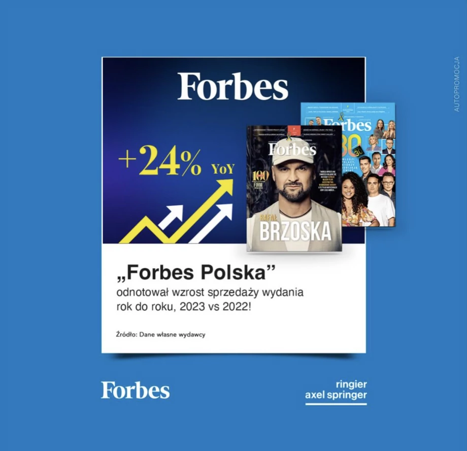 „Forbes” liderem wśród magazynów