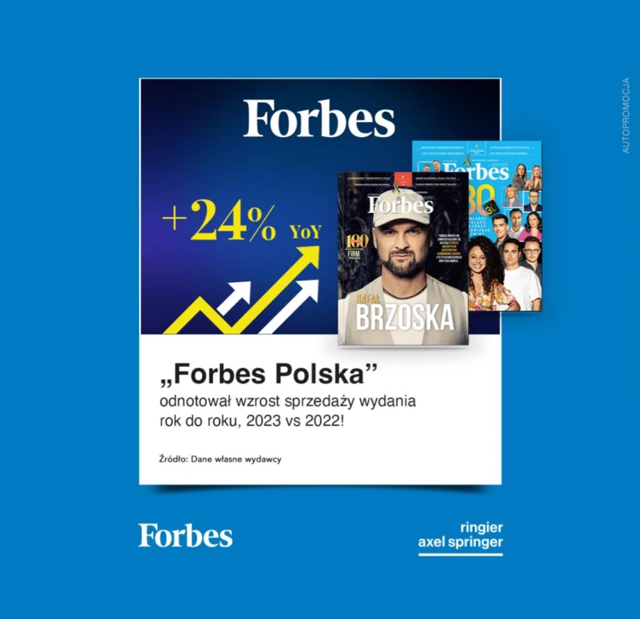 „Forbes” liderem wśród magazynów