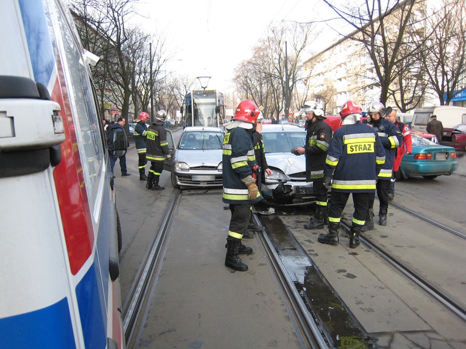 WYPADEK NA ULICY KRÓLEWSKIEJ