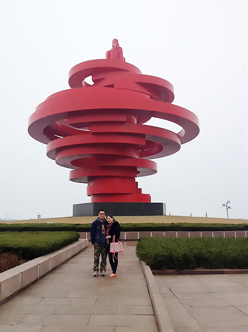 Chiny. Xue przywiozła z Qingdao zdjęcie swojego przyszłego męża