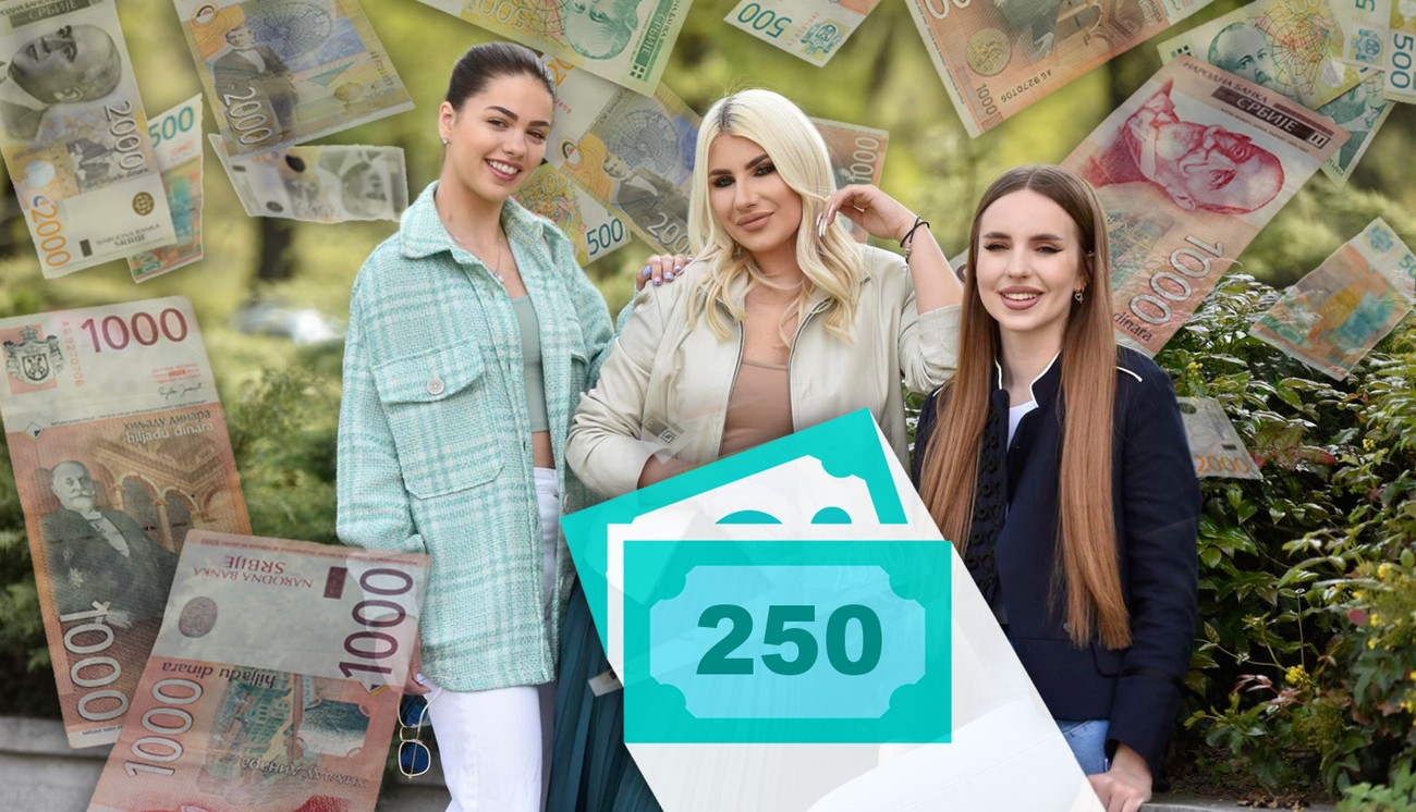 lea stankovic ruza rupic anna lazarevic izazov 250 dinara - Blic
