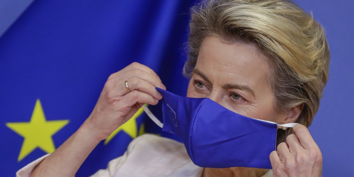 Przewodnicząca KE Ursula von der Leyen mówi, że rozmowy z AstraZeneca będą kontynuowane. 