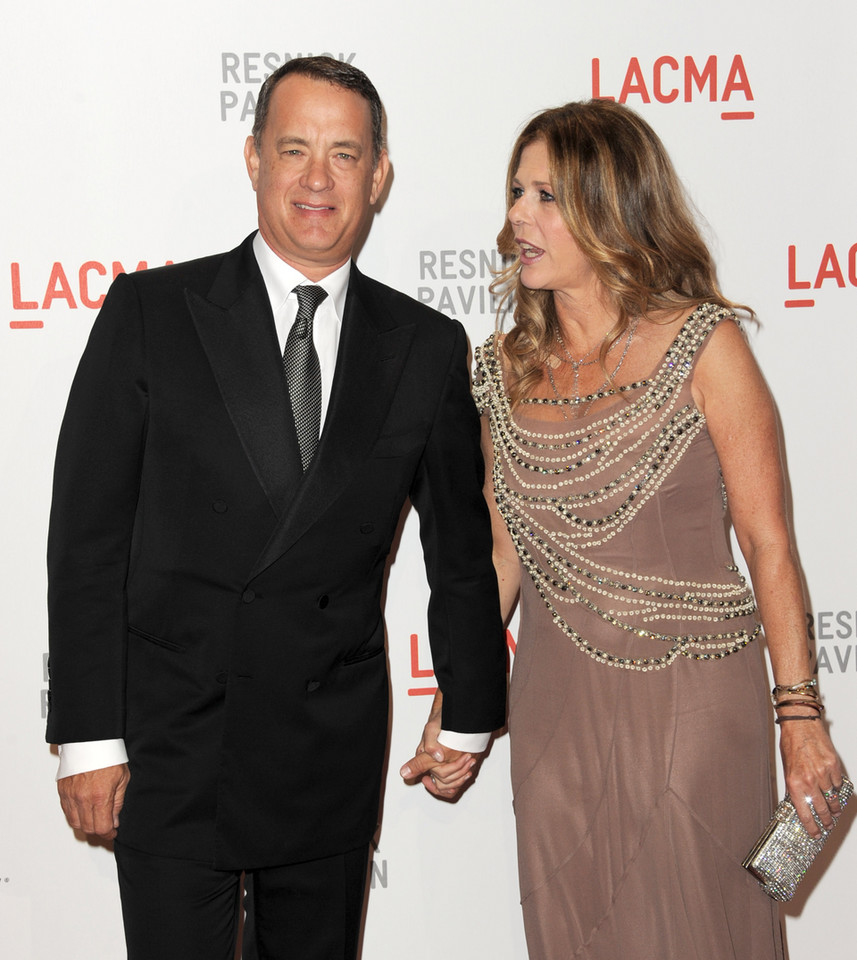 Tom Hanks i Rita Wilson na gali "Unmasking" w Los Angeles