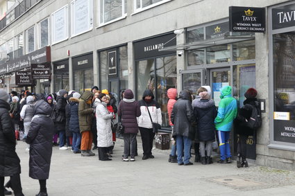 Problem z wymianą ukraińskiej hrywny. EBC nadal nie znalazł rozwiązania. "To skomplikowane"