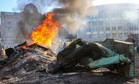 Protest rolników w Brukseli. Policja użyła gazu łzawiącego i armatek wodnych