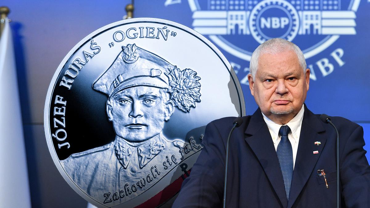 NBP przygotowało monetę sławiącą Józefa Kurasia Ognia