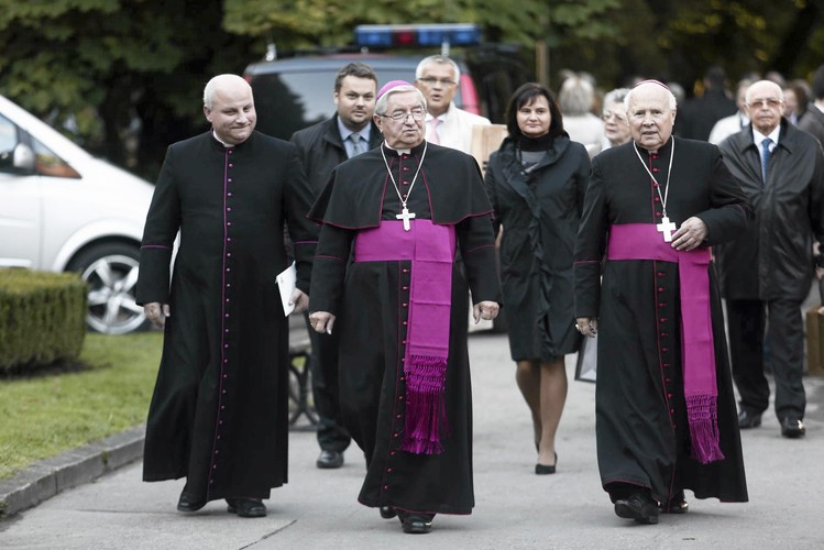 Abp Sławoj Leszek Głódź i bp Tadeusz Pieronek