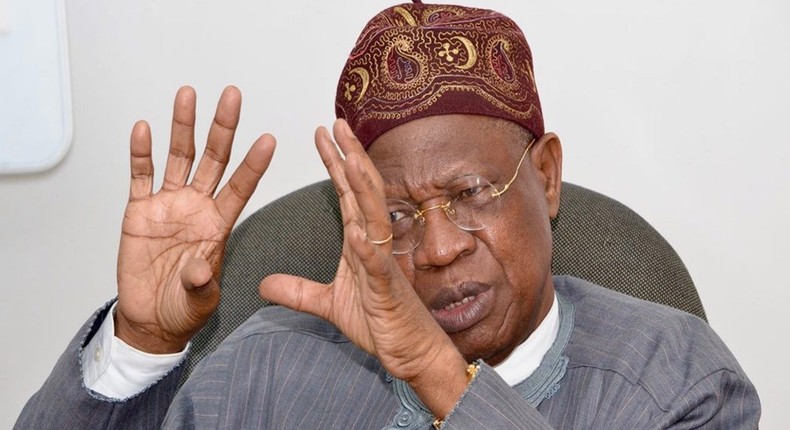 Minister of Information and Culture, Lai Mohammed