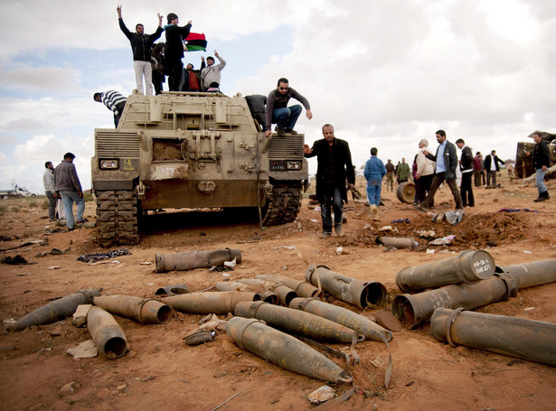 W Misracie siły Kadafiego atakują cywilów