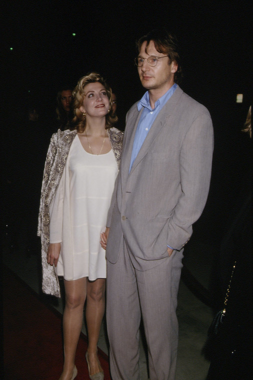 Natasha Richardson i Liam Neeson na premierze filmu "Nell" (grudzień 1994)