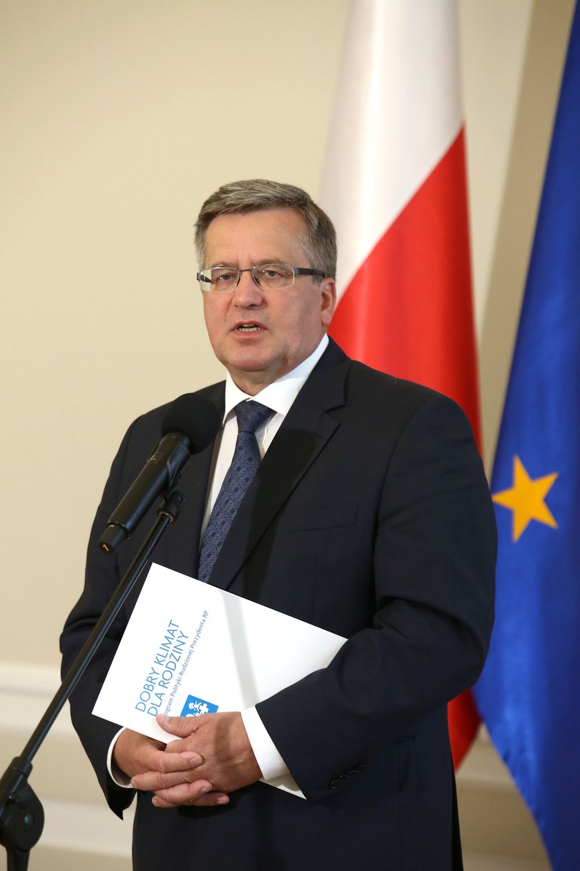 Prezydent Bronisław Komorowski