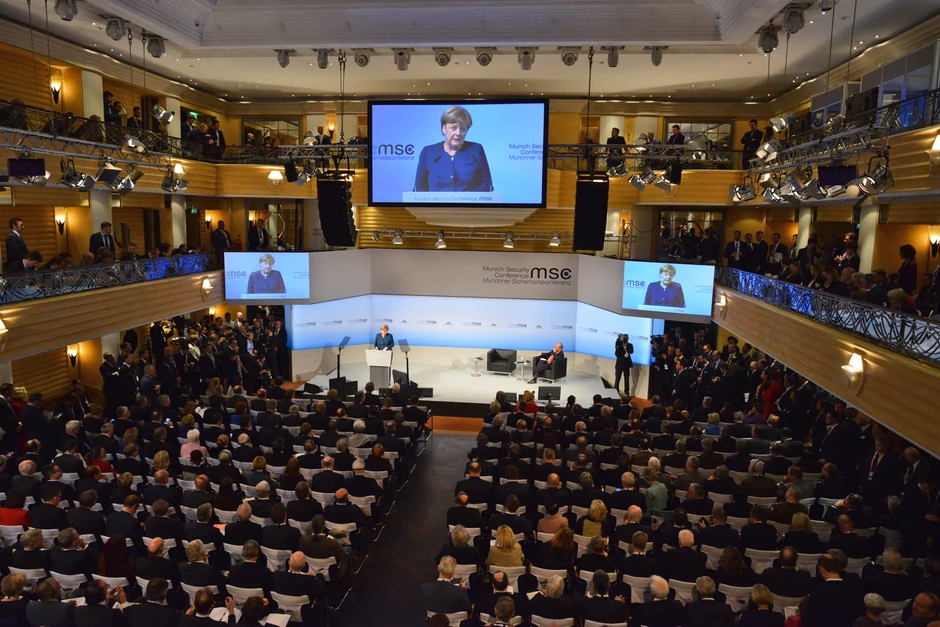 Angela Merkel je držala govor na prošlogodišnjoj konferenciji