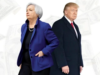 Janet Yellen i Donald Trump