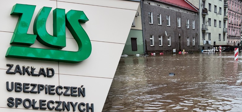 Komunikat ZUS w sprawie powodzi. Poszkodowani mogą liczyć na ulgi w spłacie składek