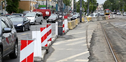 Tramwajarze rozkopią al. Solidarności