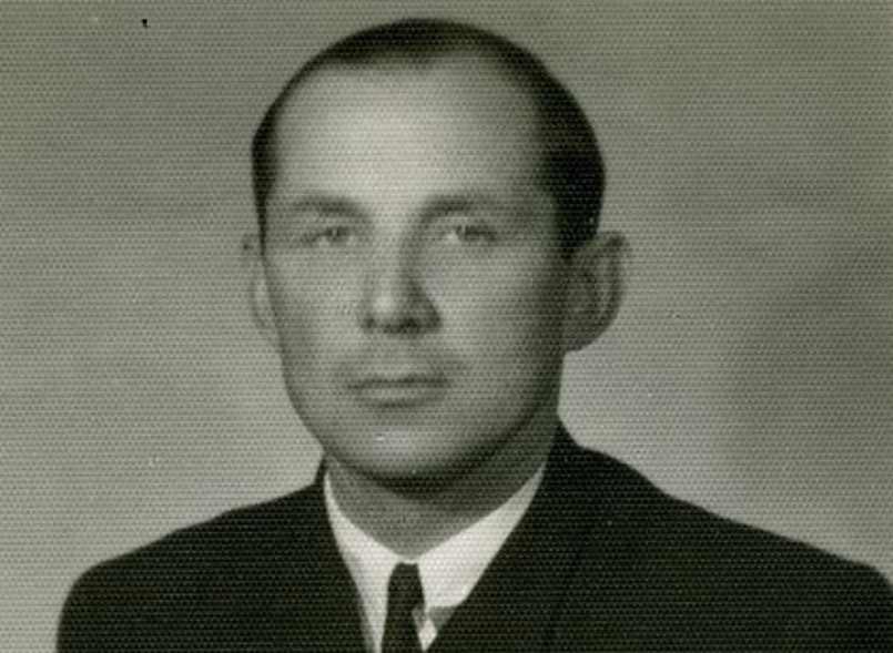 Komandor porucznik Zbigniew Przybyszewski, ze zbiorów Muzeum Obrony Wybrzeża stowarzyszenia "Przyjaciele helu"
