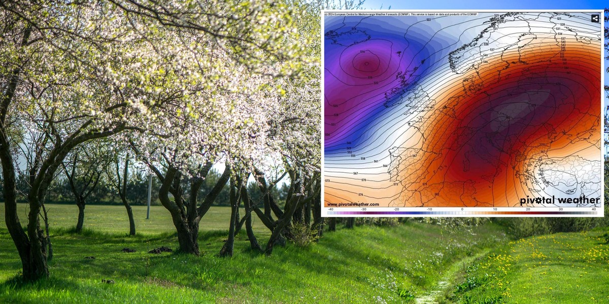 Prognoza: Afrykański antycyklon zmieni pogodę. Temperatury znacznie wzrosną.