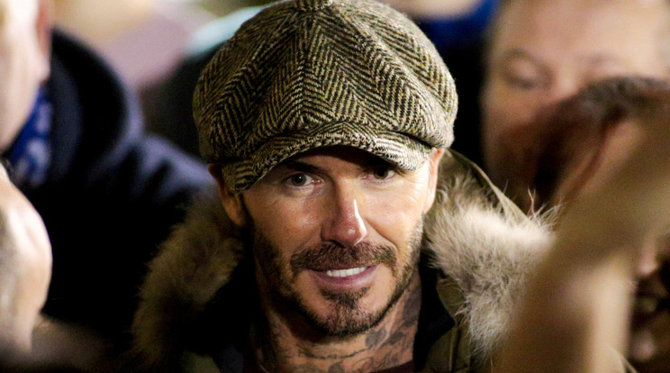 David Beckham 13 órát várt, hogy láthassa a királynő koporsóját Londonban / Fotó: Northfoto