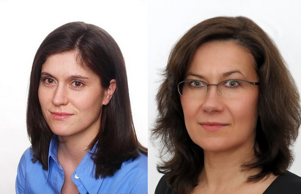 Katarzyna Pietruszyńska i Halina Tuwin