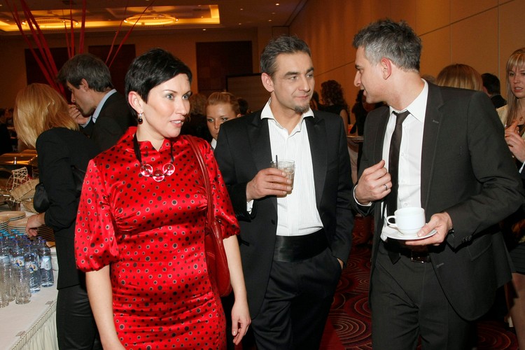 Robert Gonera z żoną