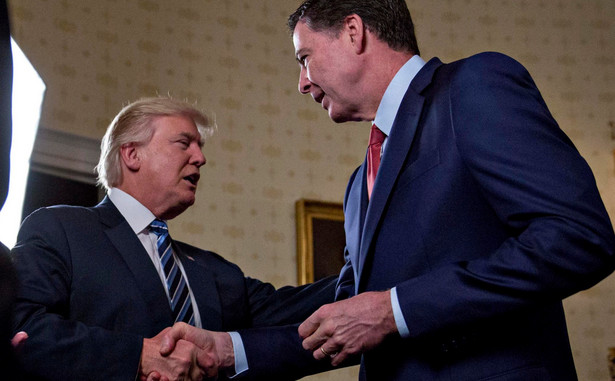 "NYT": Trump oszczędzi Comeya. Szef FBI zachowa stanowisko