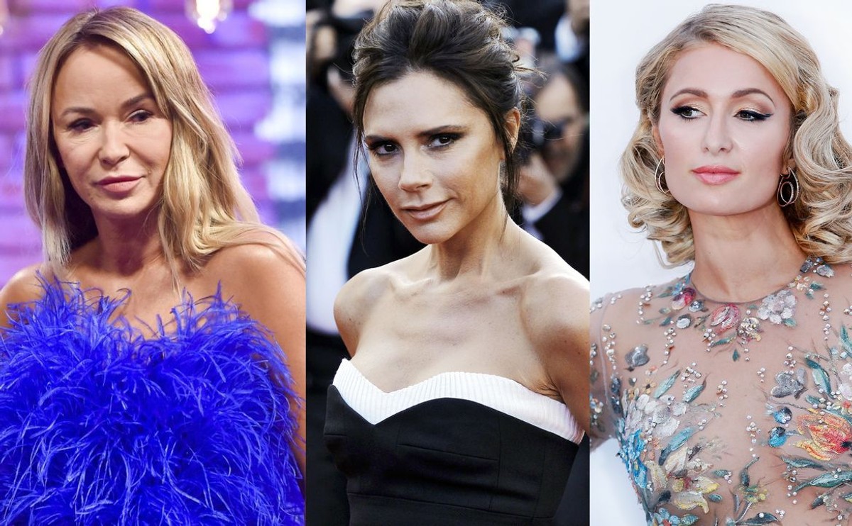 Joanna Przetakiewicz, Victoria Beckham, Paris Hilton