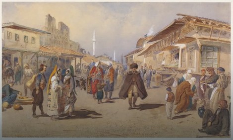 Beograd oko 1865. godine
