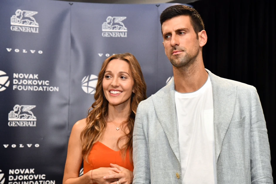 Jelena i Novak Đoković