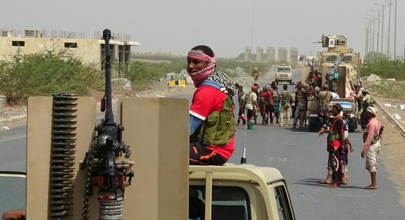 Yemeni pro-government forces have been battling to capture the Red Sea port city of Hodeida from Huthi rebels