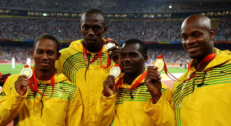 Usain Bolt 2008 Relay