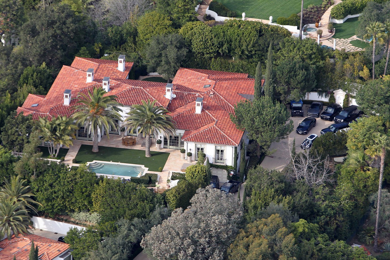 Dom Davida i Victorii Beckham w Beverly Hills