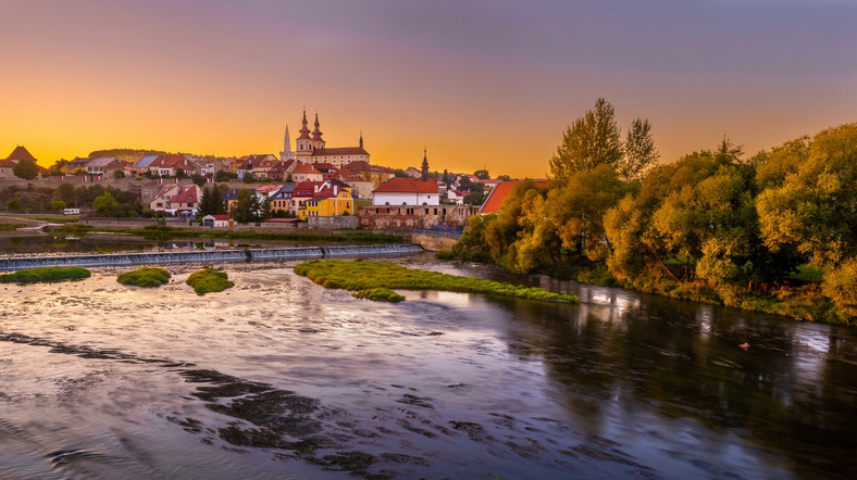 Rzeka Ohrza w Kadaniu — fot. materiały Destinační agentura Dolní Poohří