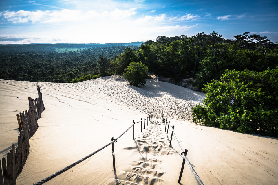 Wielka Wydma Piłata (Dune du Pyla) - największa wydma w Europie