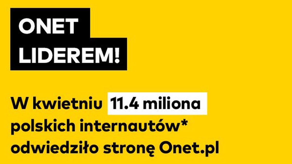 Najnowsze wyniki potwierdzają, że użytkownicy internetu najchętniej wybierają Onet. W kwietniu stronę główną naszego portalu odwiedziło 11,4 miliona internautów.