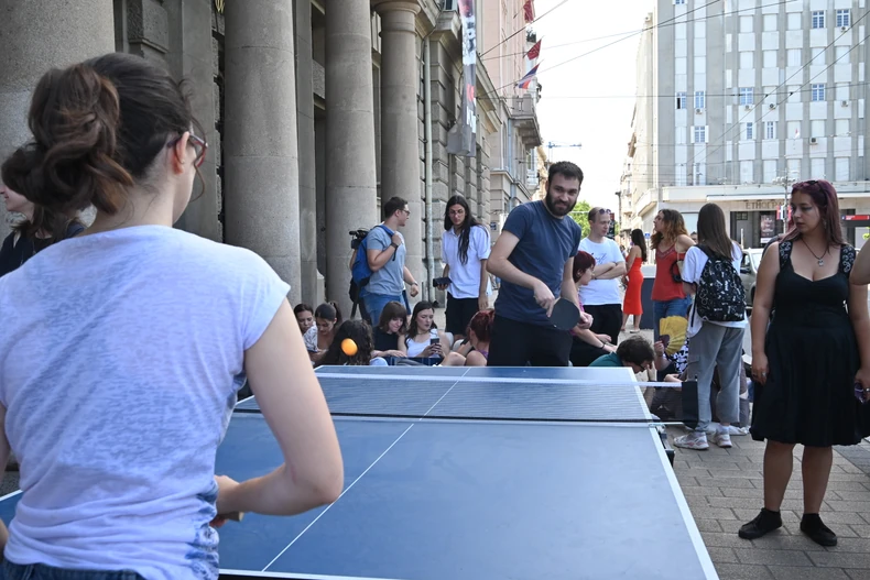 Filološki fakultet protest