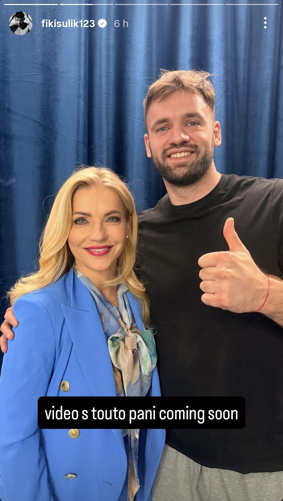 Ministerka kultúry Martina Šimkovičová a Filip Sulík. 