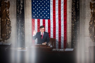 Spiker Izby Reprezentantów Johnson: Nie możemy pozwolić Putinowi na zwycięstwo na Ukrainie