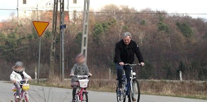 Tak pedałuje poseł PiS