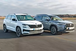 Skoda Karoq kontra Toyota Corolla Cross. Sprawdzamy, co jest lepsze — benzyniak czy hybryda?