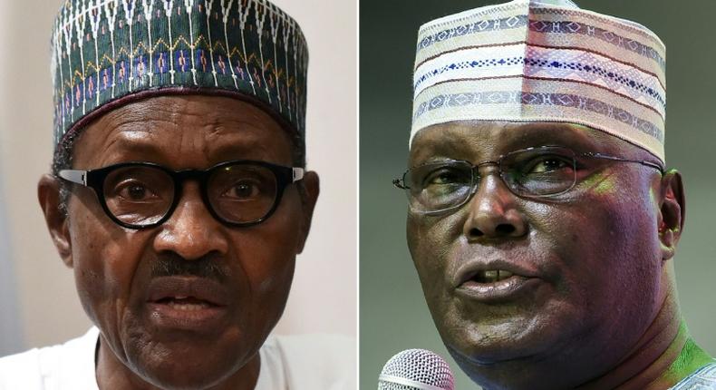 President Muhammadu Buhari and his main challenger in the just concluded Presidential election, Alhaji Atiku Abubakar of the Peoples Democratic Party (PDP)