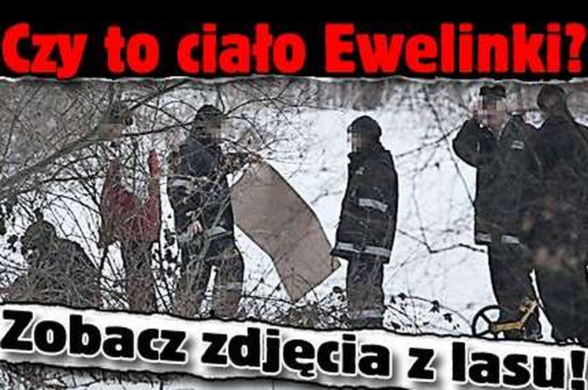 Czy to ciało Ewelinki? Zdjęcia z lasu!