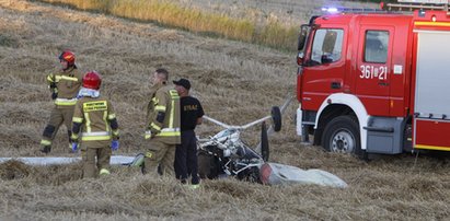 Tragedia na Podlasiu. Na polach rozbiła się motolotnia. Nie żyją dwie osoby