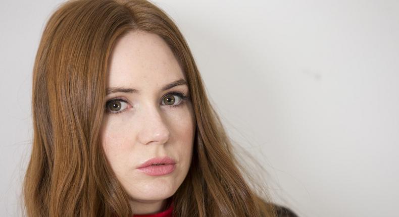 Karen Gillan Brian Ach AP