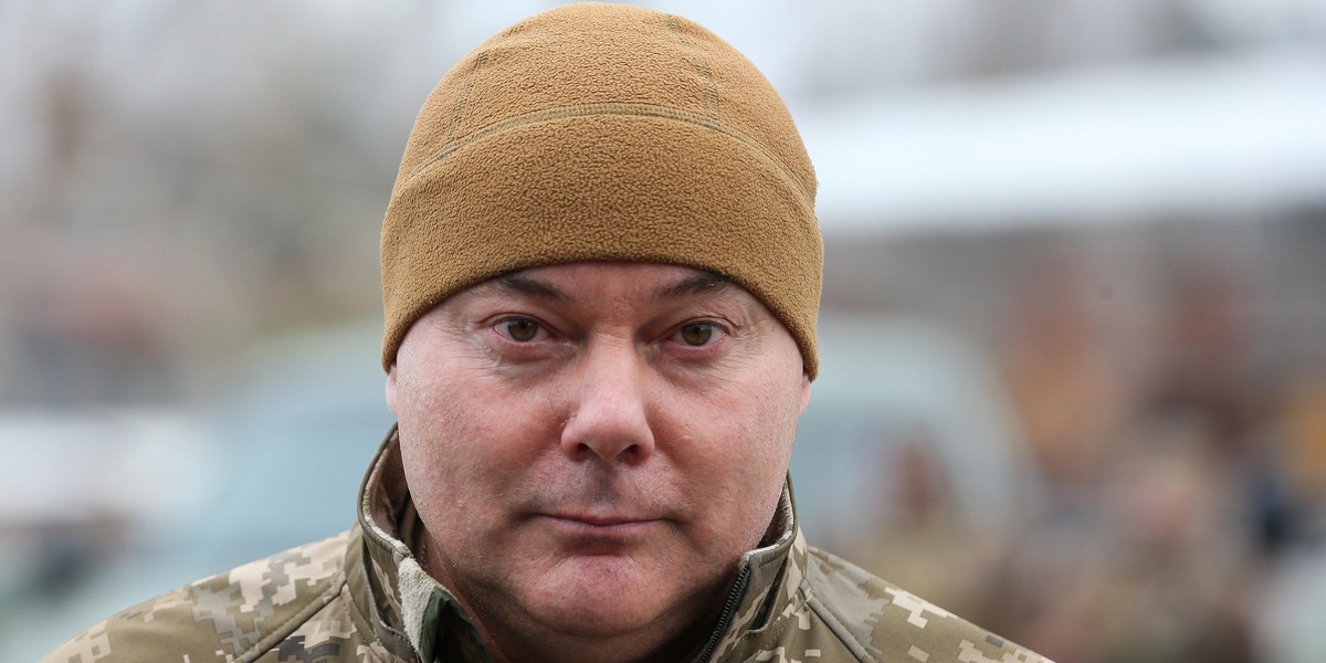 Gen. Serhij Najew Ukraina szykuje się na odparcie ataku od strony